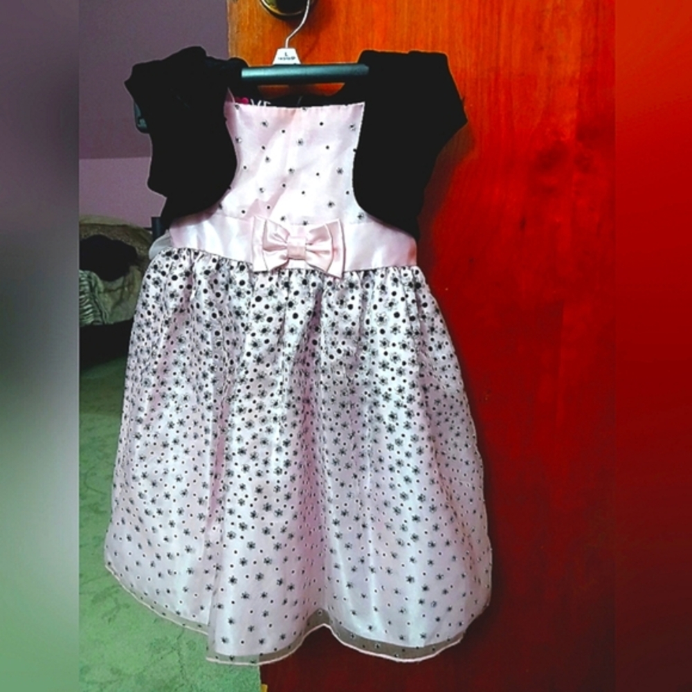 Used Love by Special Occasion pink and black Dress